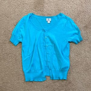 Worthington short sleeve cardigan